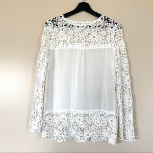 White Lace Top